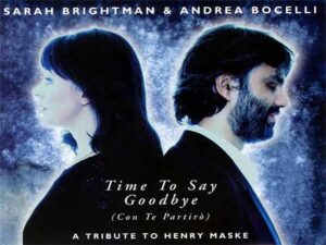 آهنگ ایتالیایی Con te partirò (با تو خواهم رفت) از Andrea Bocelli و Sarah Brightman با متن و ترجمه مجزا