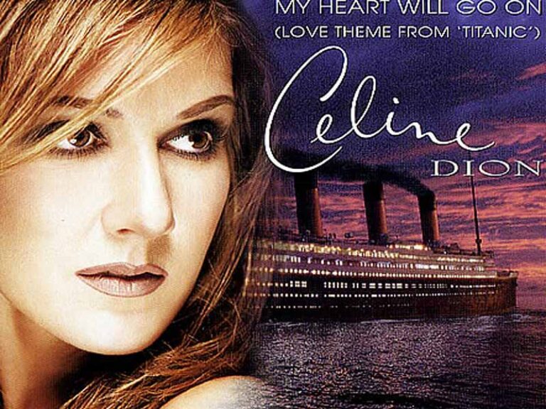 آهنگ انگلیسی My Heart Will Go On از Celine Dion به همراه متن و ترجمه مجزا