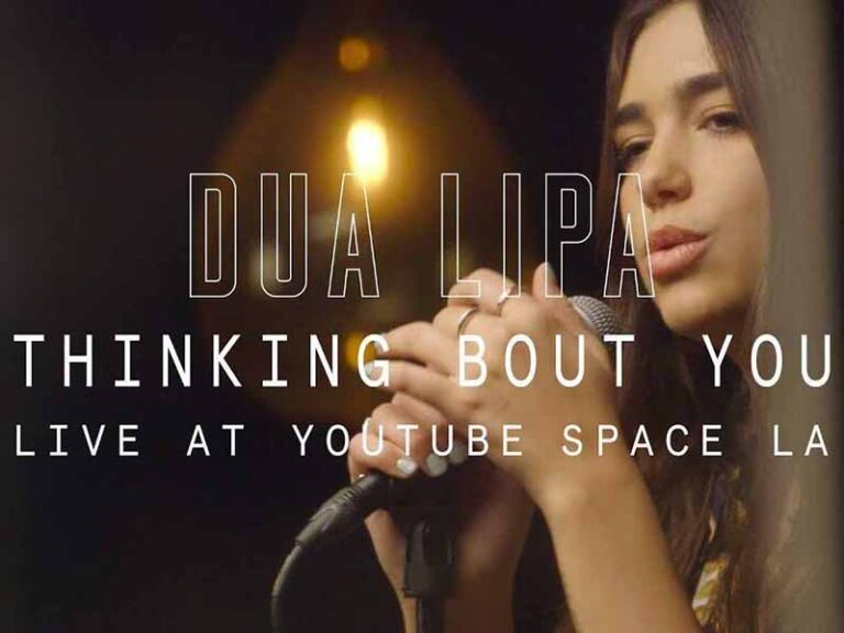 آهنگ انگلیسی Thinking ’Bout You از Dua Lipa به همراه متن و ترجمه مجزا