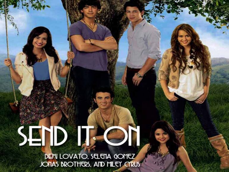 آهنگ انگلیسی Send It On از Miley Cyrus و SELENA GOMEZ و JONAS BROTHERS و DEMI LOVATO به همراه متن و ترجمه مجزا