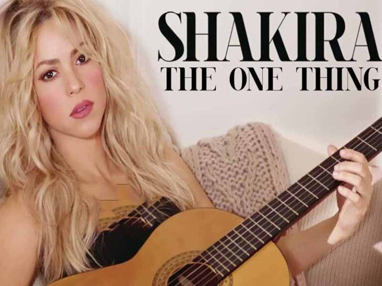 آهنگ انگلیسی The One Thing از Shakira به همراه متن و ترجمه مجزا