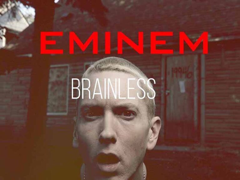 آهنگ انگلیسی Brainless از Eminem به همراه متن و ترجمه مجزا