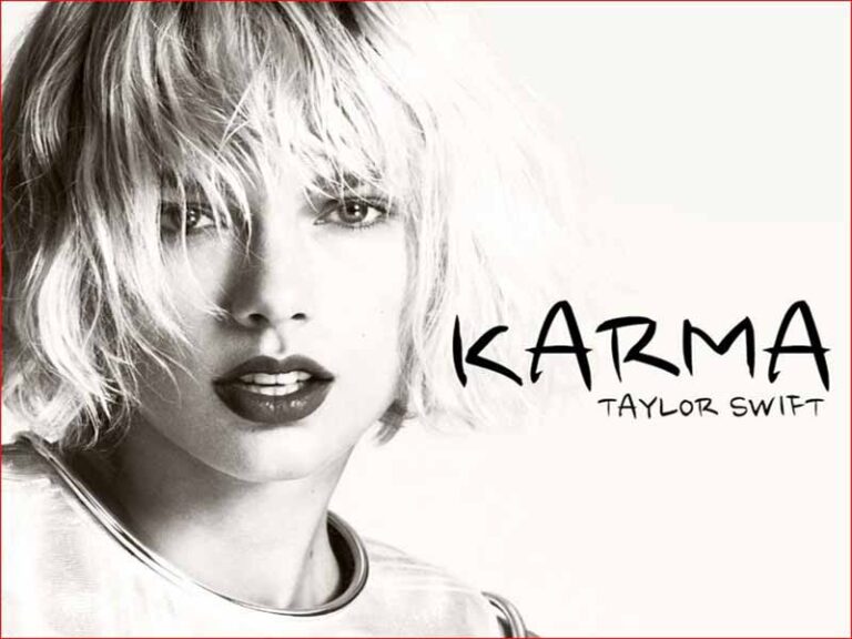 آهنگ انگلیسی Karma از Taylor Swift به همراه متن و ترجمه مجزا