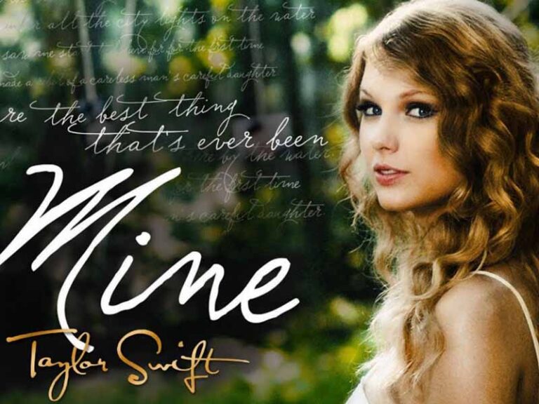 آهنگ انگلیسی Mine از Taylor Swift به همراه متن و ترجمه مجزا