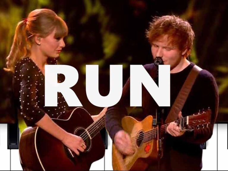 آهنگ انگلیسی Run از Taylor Swift و Ed Sheeran به همراه متن و ترجمه مجزا