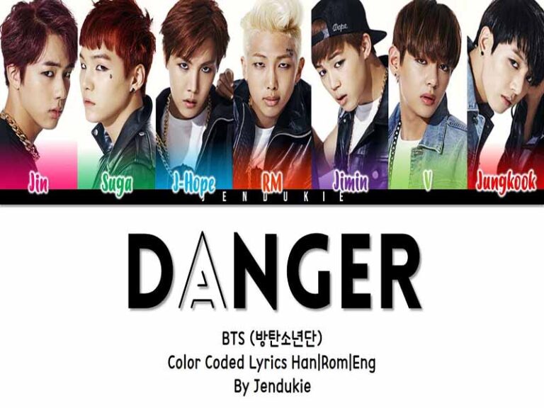 آهنگ کره ای Danger از BTS به همراه متن و ترجمه مجزا