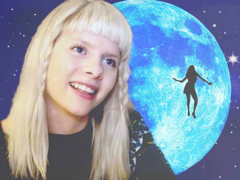 آهنگ انگلیسی Dance On The Moon از AURORA به همراه متن و ترجمه مجزا