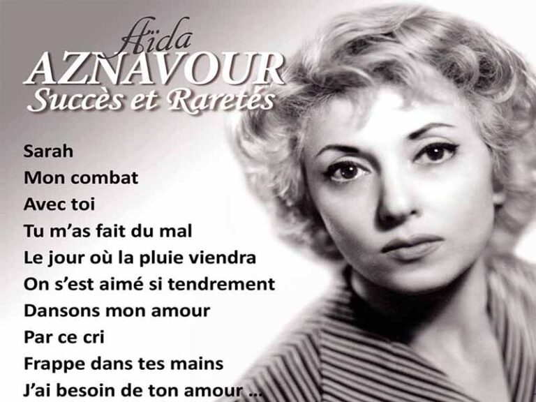 آهنگ فرانسوی Avec toi از Aïda Aznavour به همراه متن و ترجمه مجزا