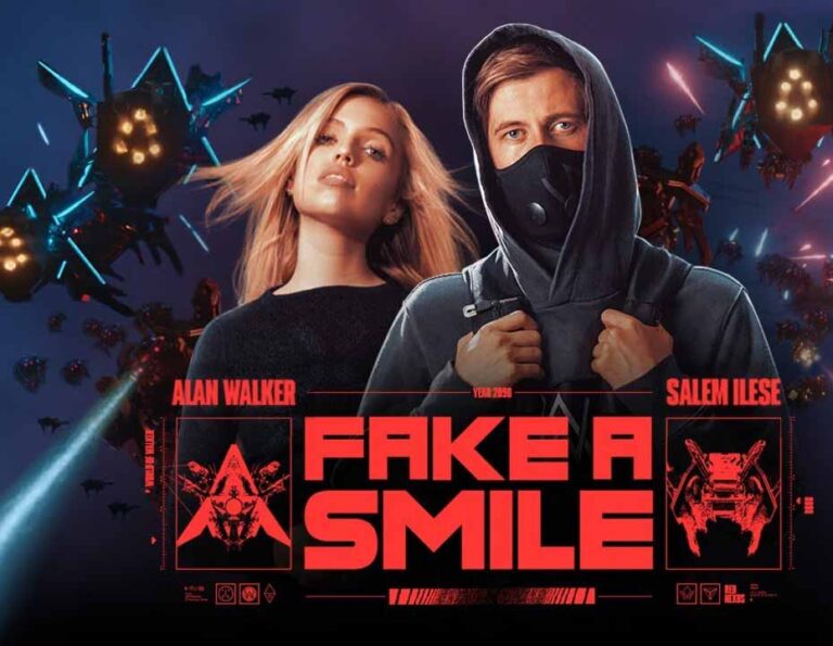 آهنگ انگلیسی Fake a Smile از Alan Walker و Salem Ilese به همراه متن و ترجمه مجزا