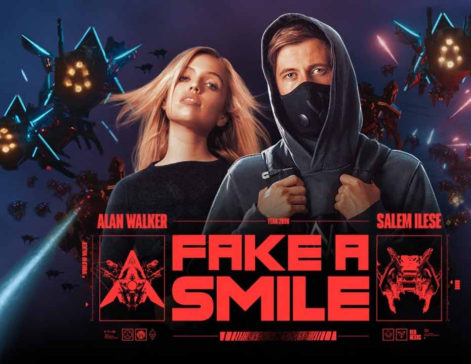 آهنگ انگلیسی Fake a Smile از Alan Walker و Salem Ilese به همراه متن و ترجمه مجزا