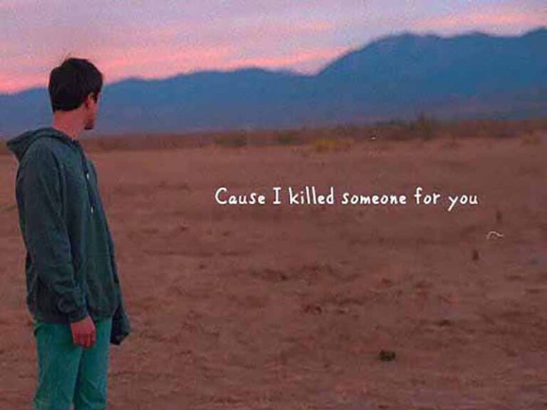 آهنگ انگلیسی If I Killed Someone for You از Alec Benjamin به همراه متن و ترجمه مجزا