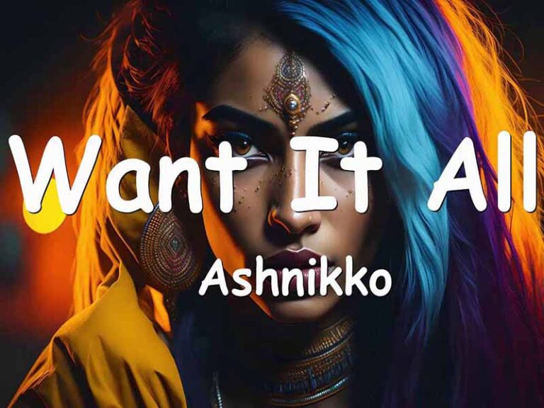 آهنگ انگلیسی Want It All از Ashnikko به همراه متن و ترجمه مجزا