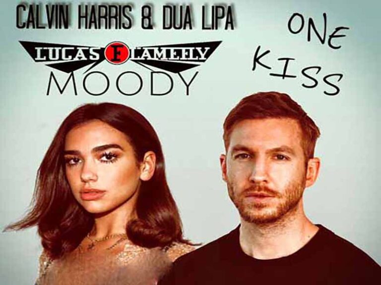 آهنگ انگلیسی One Kiss از Calvin Harris و Dua Lipa به همراه متن و ترجمه مجزا