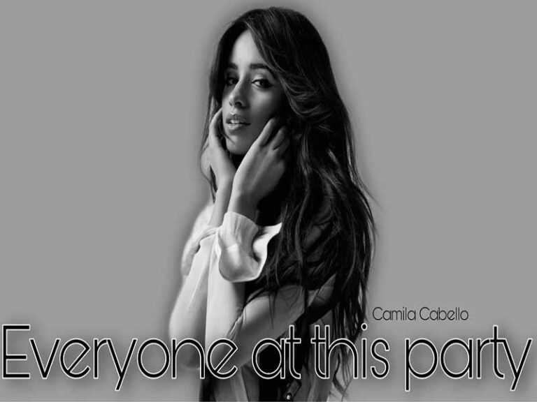 آهنگ انگلیسی everyone at this party از Camila Cabello به همراه متن و ترجمه مجزا