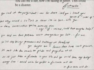 آهنگ انگلیسی Footnote از Conan Gray به همراه متن و ترجمه مجزا