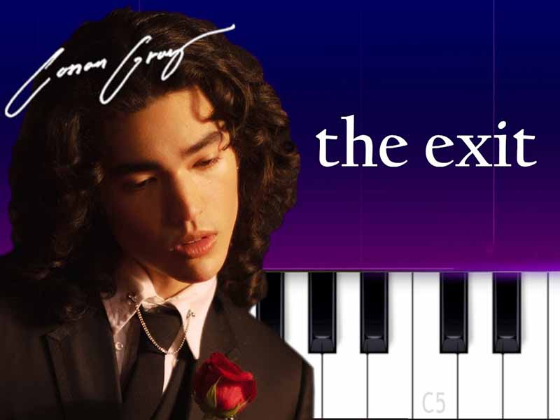 آهنگ انگلیسی The Exit از Conan Gray به همراه متن و ترجمه مجزا