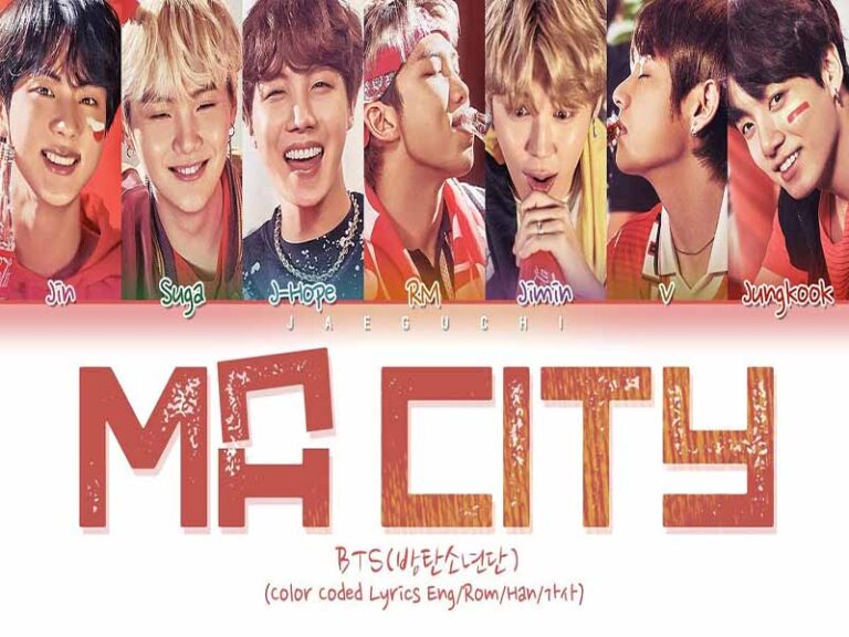 آهنگ کره‌ای Ma City از BTS به همراه متن و ترجمه مجزا
