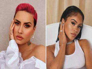 آهنگ انگلیسی My Girlfriends Are My Boyfriend از Demi Lovato و Saweetie به همراه متن و ترجمه مجزا