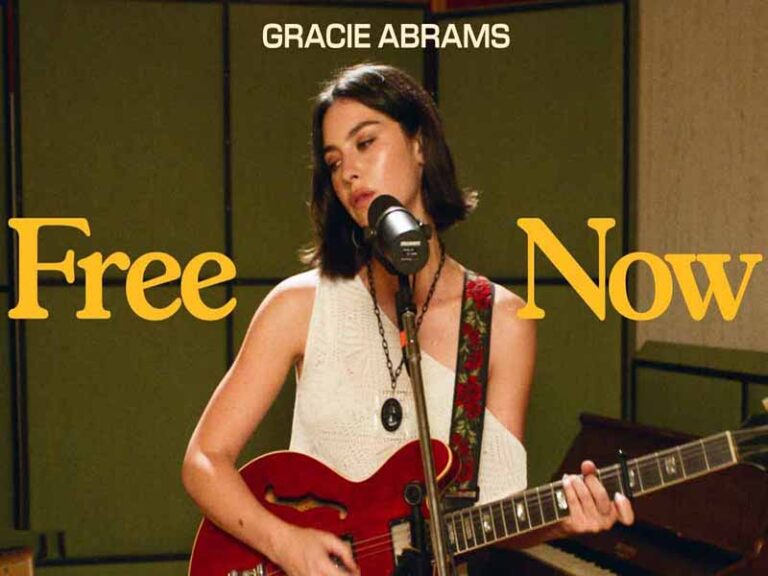 آهنگ انگلیسی Free Now از Gracie Abrams به همراه متن و ترجمه مجزا