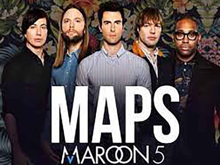 آهنگ انگلیسی MAPS از Maroon 5 به همراه متن و ترجمه مجزا