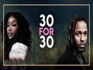 آهنگ انگلیسی 30 l 30 Forز SZA و Kendrick Lamar به همراه متن و ترجمه مجزا