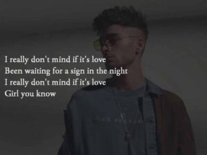آهنگ انگلیسی I Don’t Mind از Zayn Malik به همراه متن و ترجمه مجزا