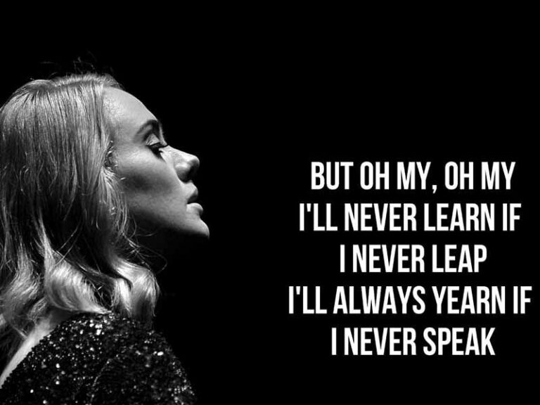 آهنگ انگلیسی To Be Loved از Adele به همراه متن و ترجمه مجزا