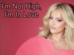 آهنگ انگلیسی I’m Not High, I’m In Love از Bebe Rexha و G-Eazy به همراه متن و ترجمه مجزا