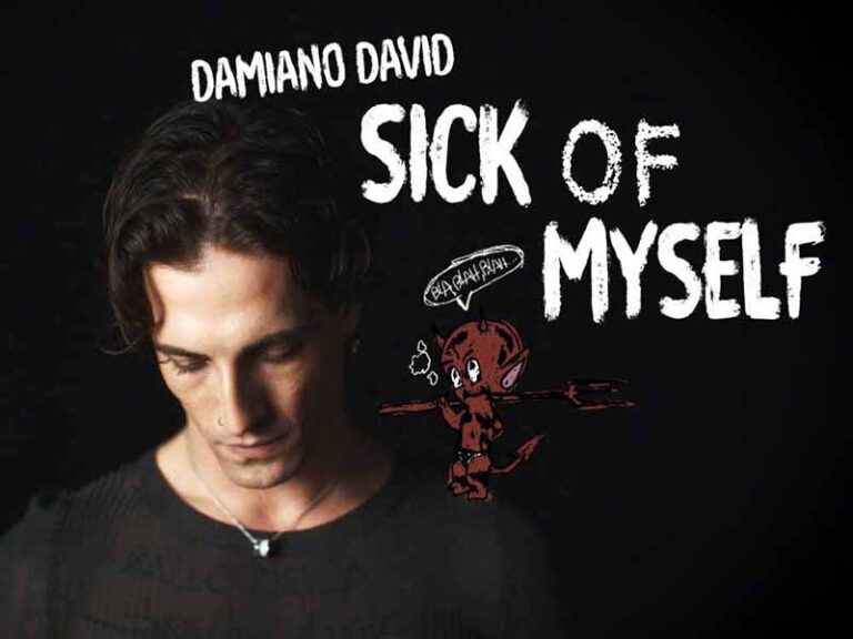 آهنگ انگلیسی Sick of Myself از Damiano David به همراه متن و ترجمه مجزا