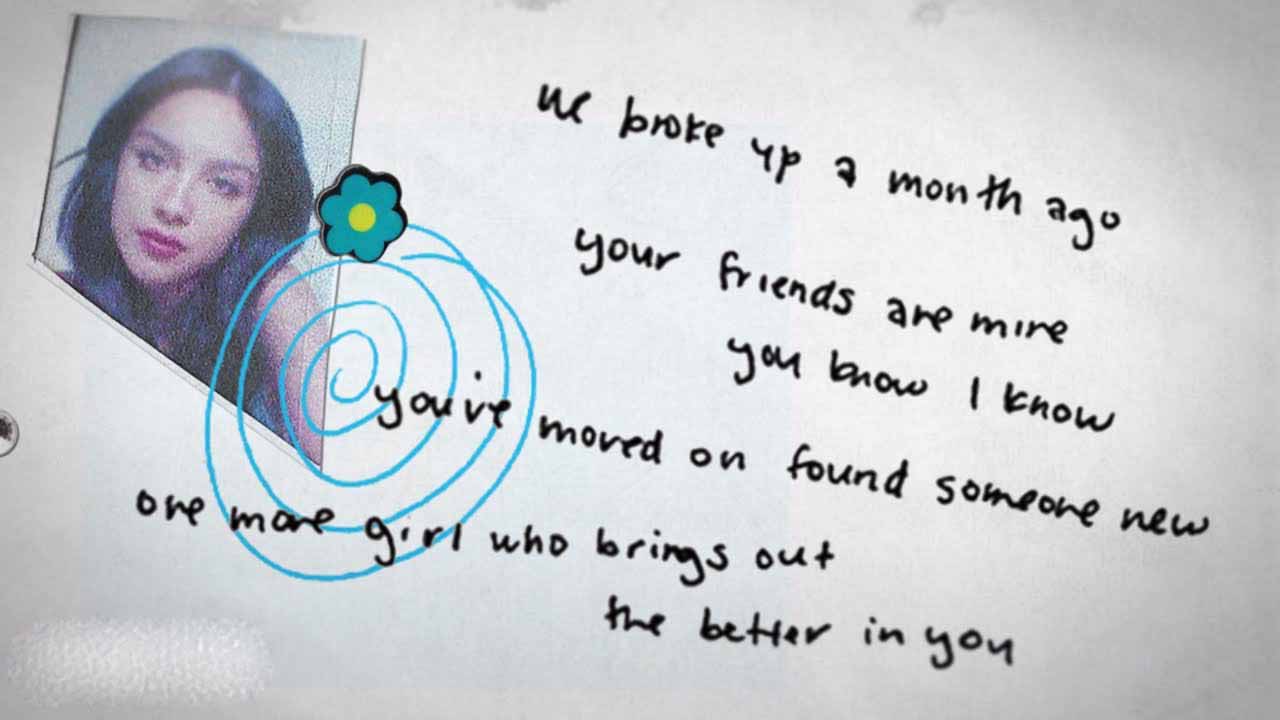 آهنگ انگلیسی happier از Olivia Rodrigo به همراه متن و ترجمه مجزا