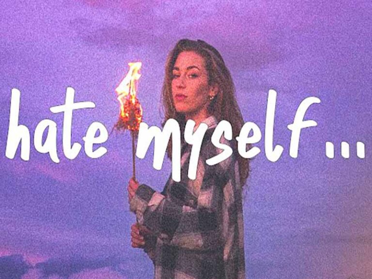 آهنگ انگلیسی hate myself از Tate McRae به همراه متن و ترجمه مجزا