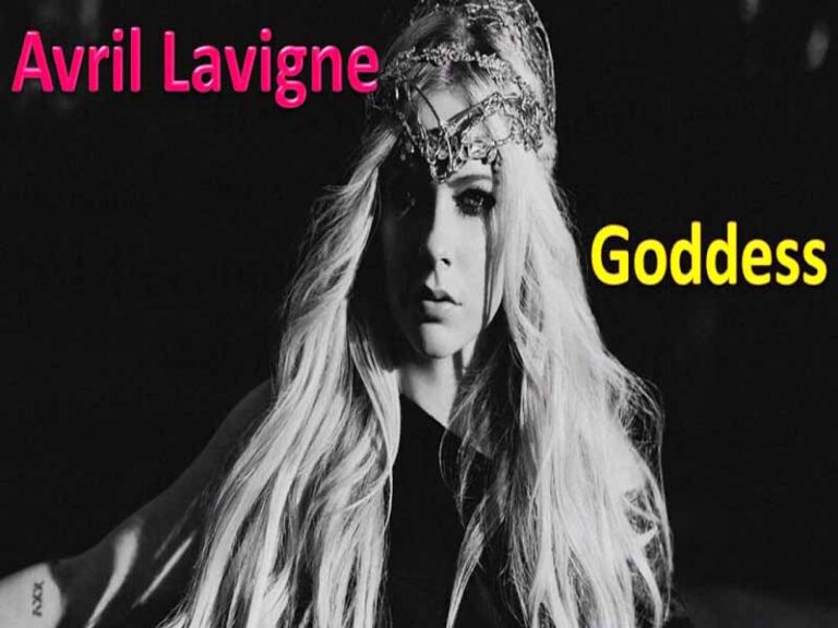 آهنگ انگلیسی Goddess از Avril Lavigne به همراه متن و ترجمه مجزا