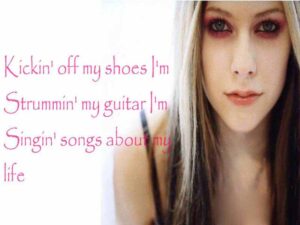 آهنگ انگلیسی Make Up از Avril Lavigne به همراه متن و ترجمه مجزا