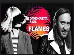 آهنگ انگلیسی Flames از David Guetta و Sia به همراه متن و ترجمه مجزا