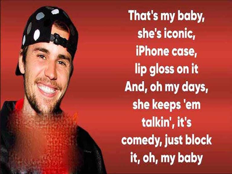 آهنگ انگلیسی GO BABY از Justin Bieber به همراه متن و ترجمه مجزا