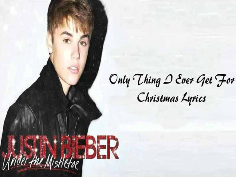 آهنگ انگلیسی Only Thing I Ever Get for Christmas از Justin Bieber به همراه متن و ترجمه مجزا