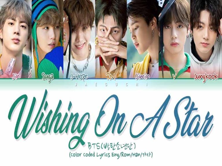 آهنگ ژاپنی Wishing on a Star از BTS به همراه متن و ترجمه مجزا