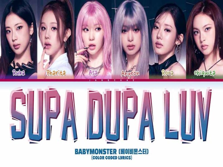 آهنگ انگلیسی SUPA DUPA LUV از BABYMONSTER به همراه متن و ترجمه مجزا